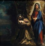 欧洲12-19世纪油画三_CARRACCI, Lodovico - The Vision of Saint Francis